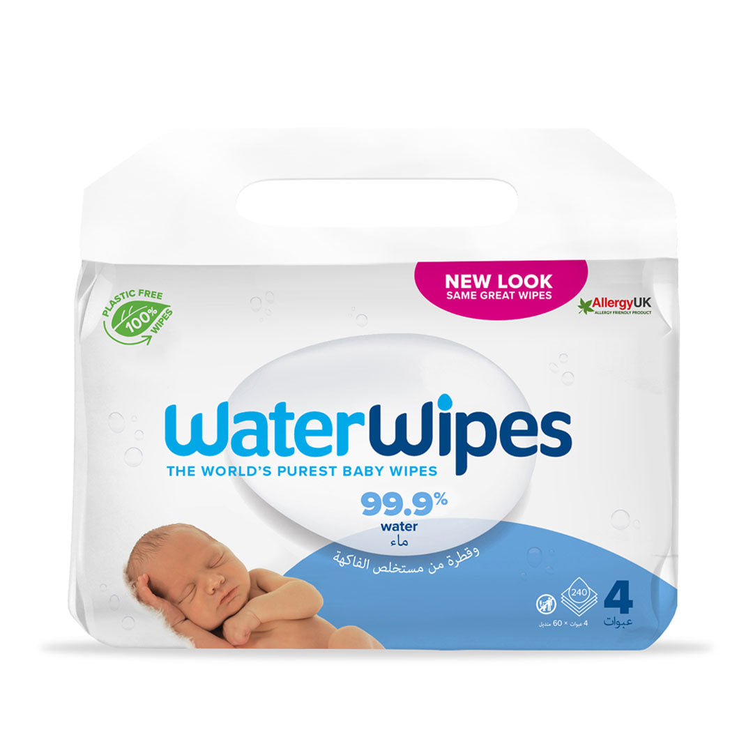 Water Wipes 4 PK | Baby Wipes Water Wipes 4 PK | Baby Wipes