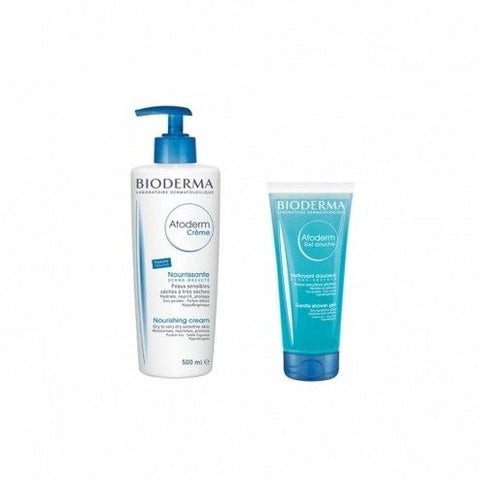 Buy Atoderm Cream 200Ml + Atoderm Shower Gel 200Ml Free Promotion 2 PK Online - Kulud Pharmacy