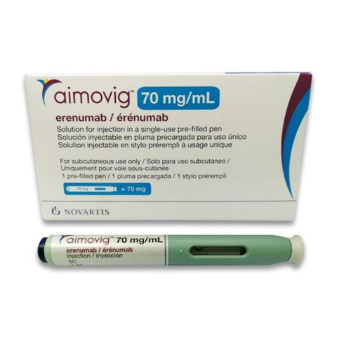 Buy Aimovig Pre-Filled Pen 70 Mg 1 PC (Upon Request) Online - Kulud Pharmacy