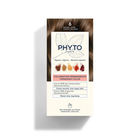 Phytocolor – 6 Dark Blonde – Permanent Hair Color