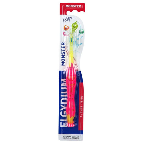 Buy Elgydium Monster Soft(2-6) Toothbrush 1 PC Online - Kulud Pharmacy