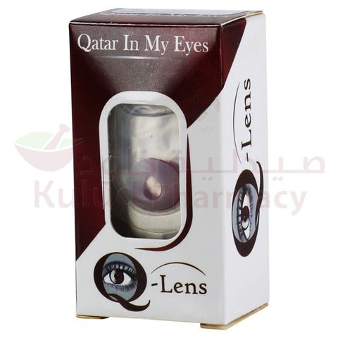 Buy Q Lens Qatar Flag Contact Lenses 10 Tab Online - Kulud Pharmacy