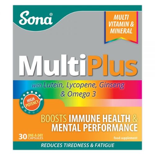 Sona Multiplus Hard Capsule 30 PC | Multivitamins Sona Multiplus Hard Capsule 30 PC | Multivitamins