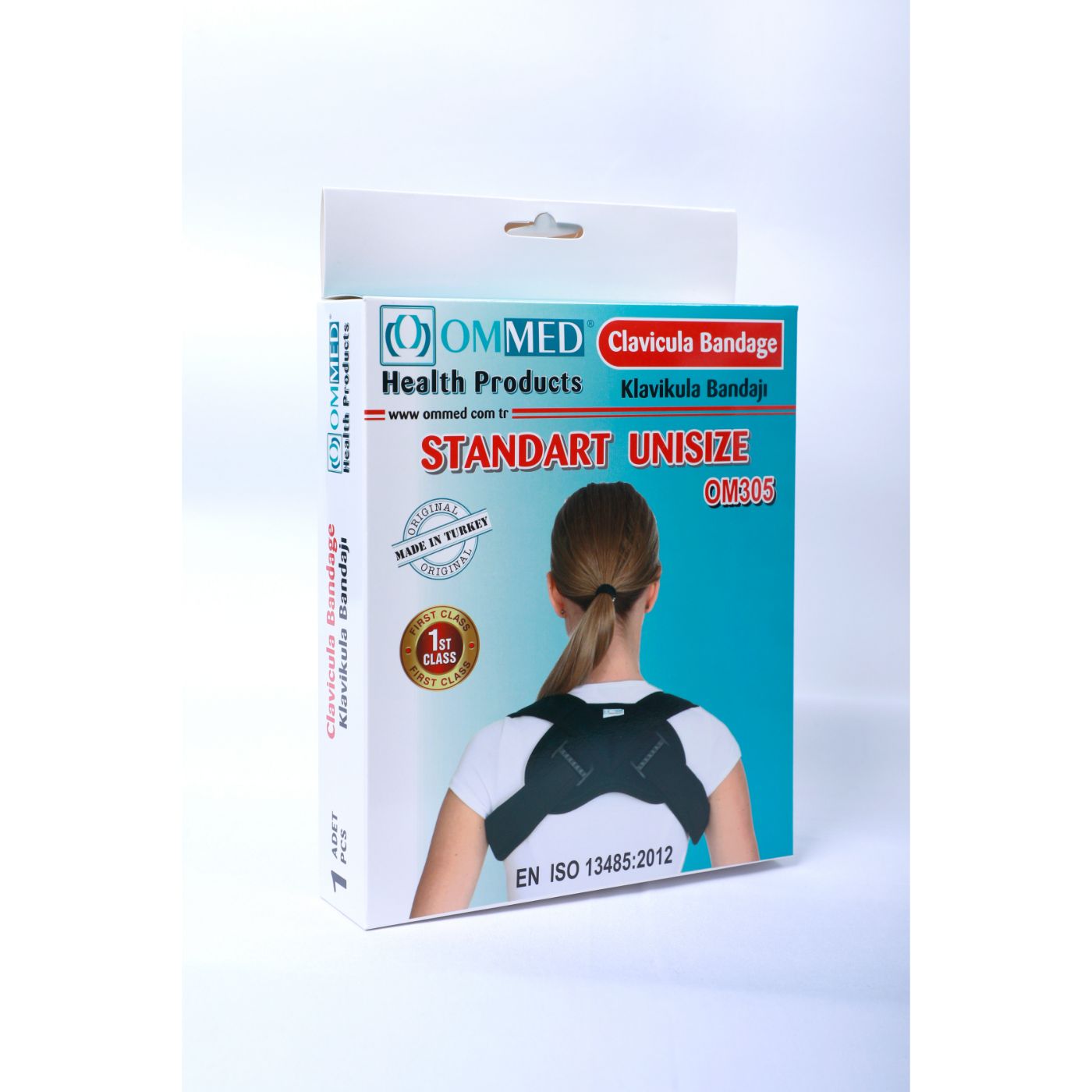 Ommed Clavicle Support Unisize Support 1 PC | Back & Hernia Support Ommed Clavicle Support Unisize Support 1 PC | Back & Hernia Support