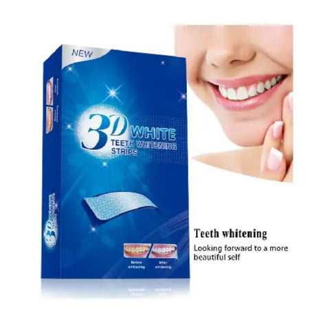 3D - White Teeth Whitening Strips 14 PC