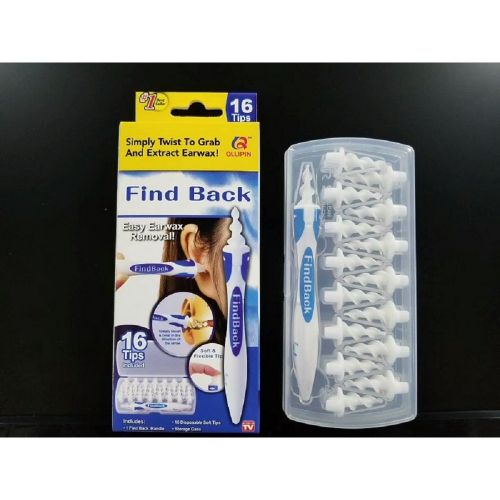 Find Back Silicon Easy Earwax Removal Ear Cleaner 16 PC | Ear Plugs Find Back Silicon Easy Earwax Removal Ear Cleaner 16 PC | Ear Plugs