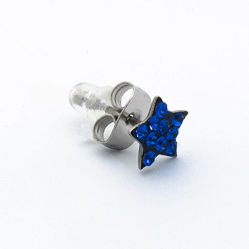 Borghetti Earrings Piatto Stella Blu Ear Studs 1 PC | Ear Studs Borghetti Earrings Piatto Stella Blu Ear Studs 1 PC | Ear Studs