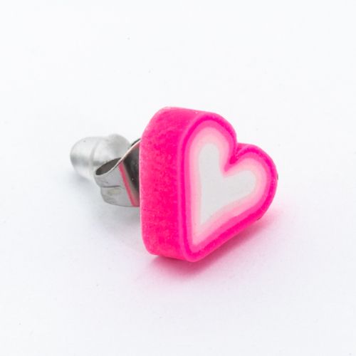 Borghetti Earrings Orecchino Fymo Cuore Ear Studs 1 PC | Ear Studs Borghetti Earrings Orecchino Fymo Cuore Ear Studs 1 PC | Ear Studs