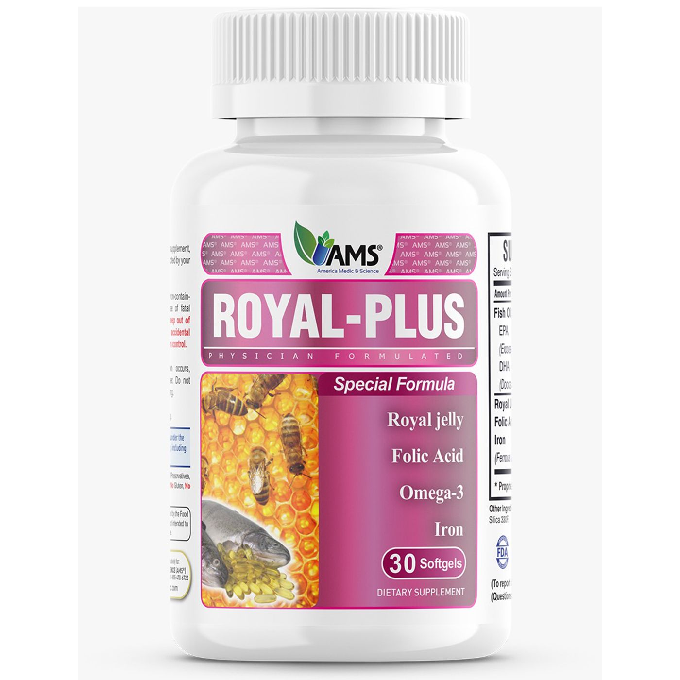 Ams Royal Plus Soft Gelattin Capsule 30 PC | Men's Health Ams Royal Plus Soft Gelattin Capsule 30 PC | Men's Health