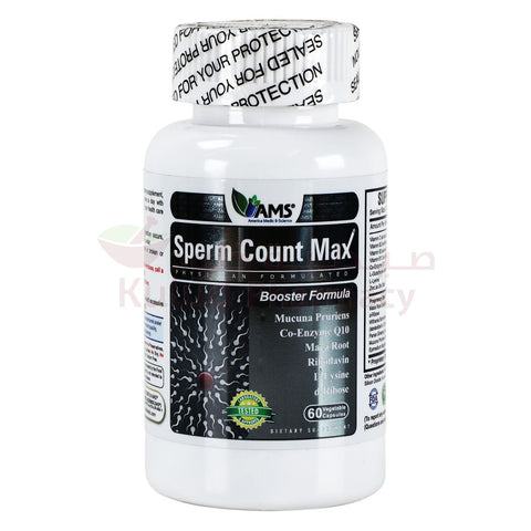 Buy Ams Sperm Count Hard Capsule 60 PC Online - Kulud Pharmacy