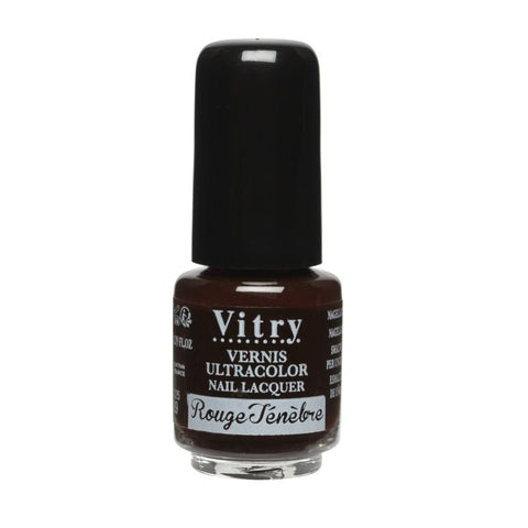 Buy Vitry Mini Rouge Tenebres C Nail Polish 4 ML Online - Kulud Pharmacy