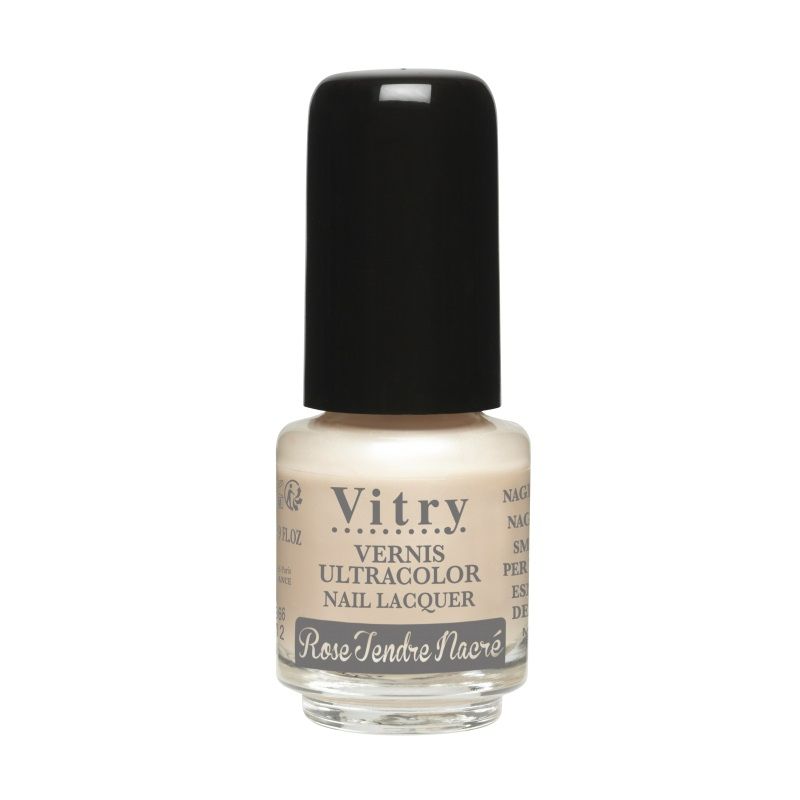 Vitry Mini Rose Tendre Nacre Nail Polish 4 ML | Nail Beauty Vitry Mini Rose Tendre Nacre Nail Polish 4 ML | Nail Beauty