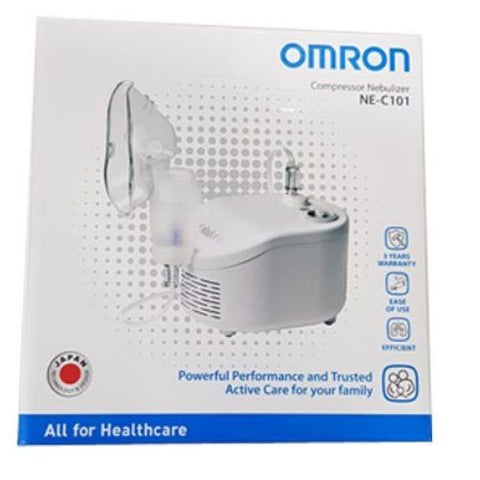 Buy Omron Compressor Nebulizer C 101 Device 1 ST Online - Kulud Pharmacy