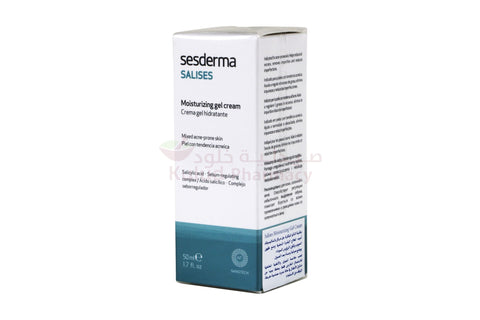 Buy Sesderma Salises Moisturising Cream Gel 50 ML Online - Kulud Pharmacy