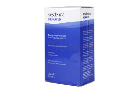 Buy Sesderma Hydraven Foamy Soap Free Cleansing Cream 300 ML Online - Kulud Pharmacy