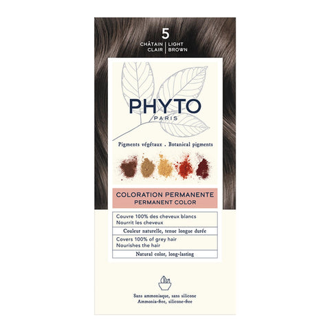 Phytocolor – 5 Light Brown – Permanent Hair Color
