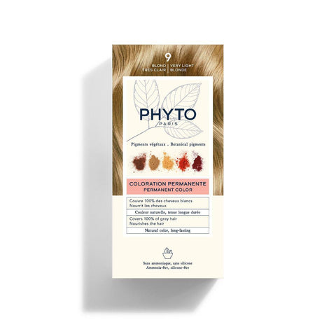 Phytocolor – 9 Very Light Blonde – Permanent Hair Color