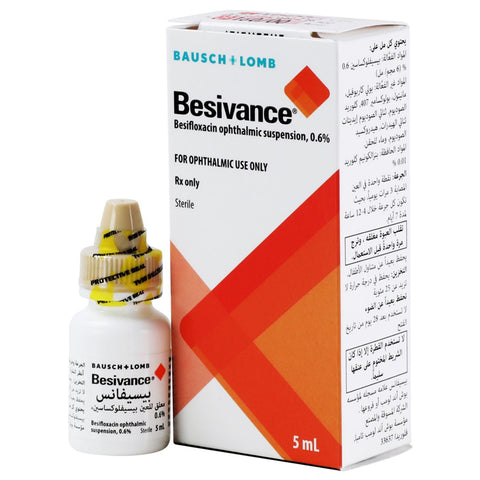 Buy Besivance Eye Drops 5 ML Online - Kulud Pharmacy