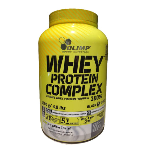 Olimp Whey protein Complex Salted Caramel Flavour 1800Gm - Olimp