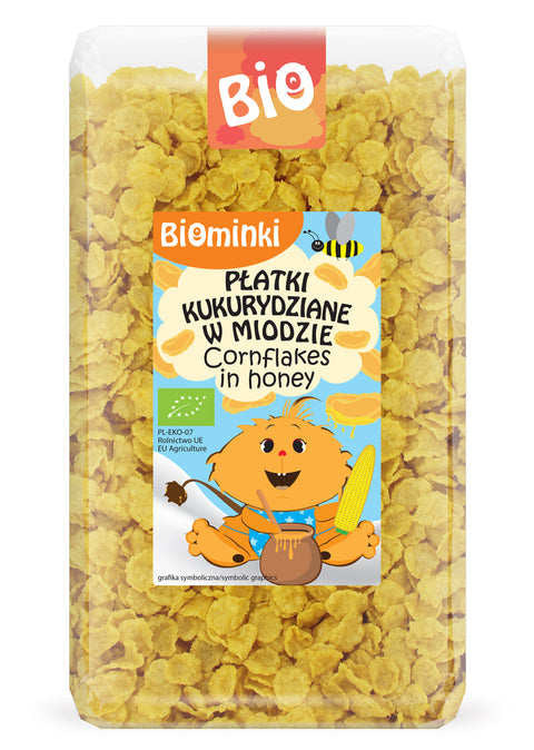 Biominki Cornflakes In Honey Bio 300 G