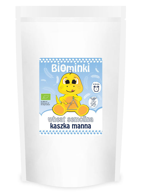 Biominki Wheat Semolina (Organic) 500 G