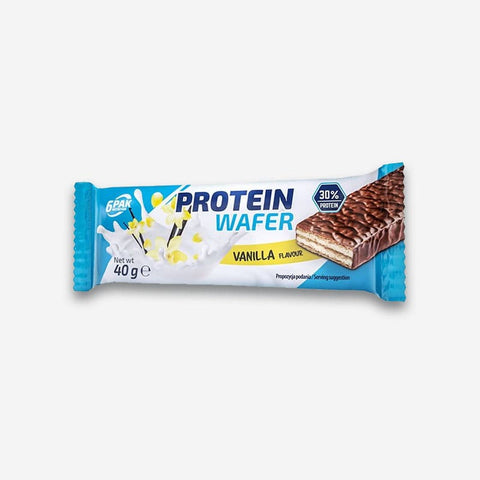 6Pak protein Wafer 40G Vanilla