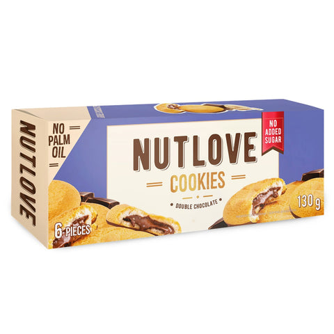 All Nutrition Nutlove Double Chocolate Cookies 130g