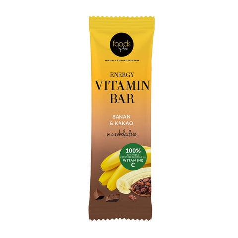 Foods By Ann Energy Vitamin Bar Banana & Cocoa With Vit C 35G