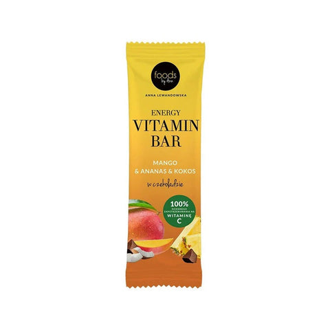 Foods By Ann Energy Bar Mango & Pineapple & Coconut With Vit C 35G