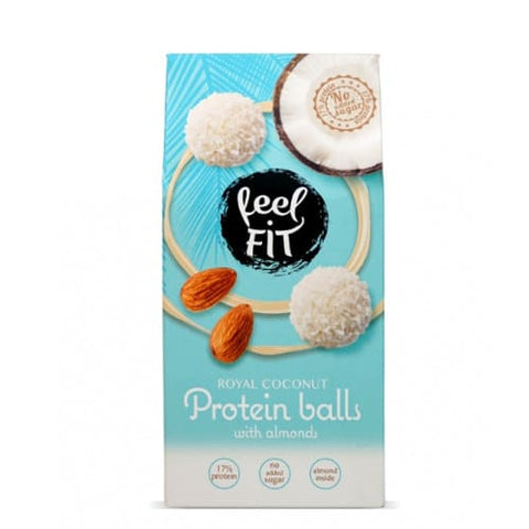 Feel Fit Royal Coconut, protein Balls With Almonds 63G