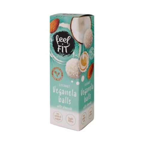 Feel Fit Veganela Coconut Balls With Almonds - Mini 27G