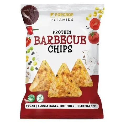 PopCrop protein Chips Barbecue Flavour 60G