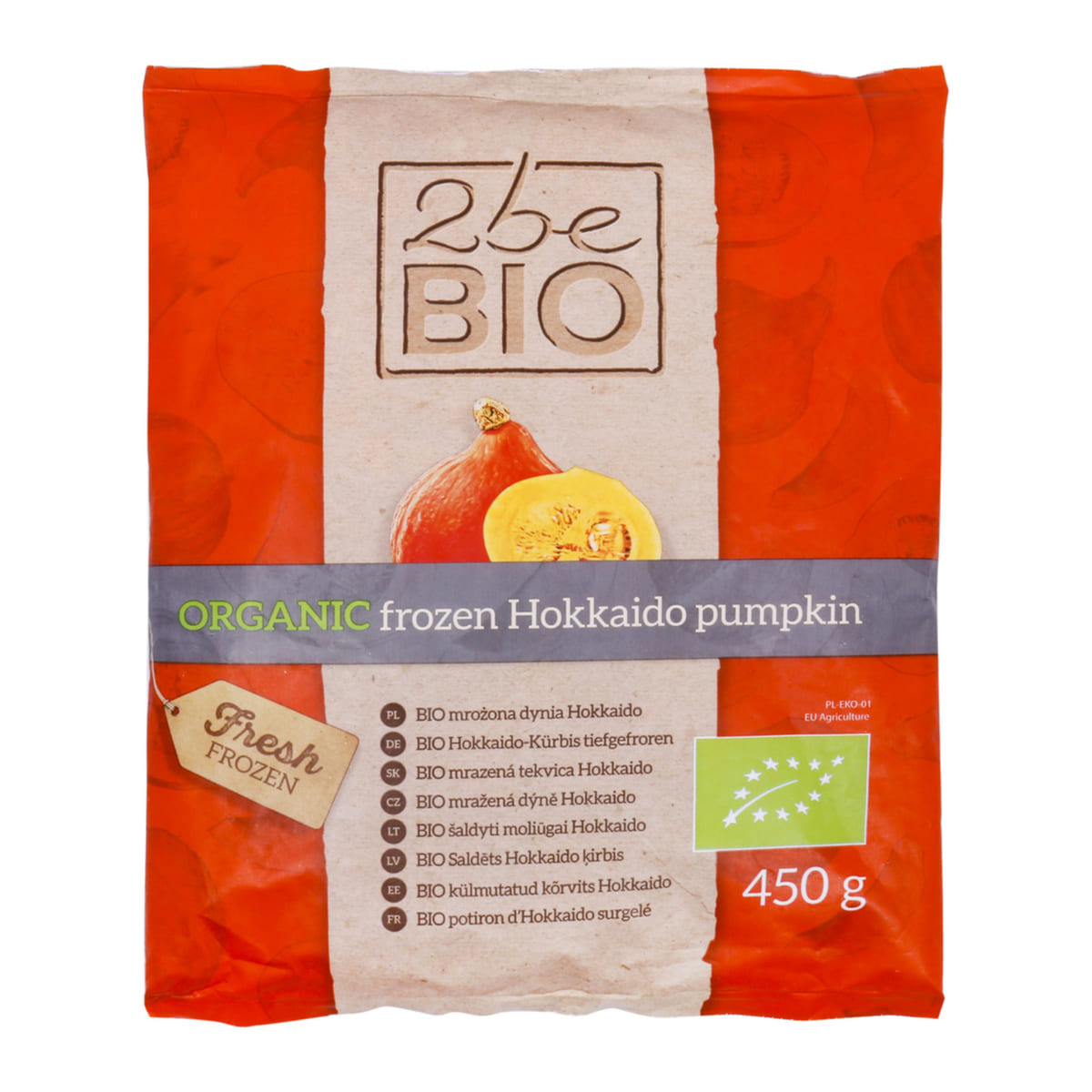 2B- Bio Pumpkin (Hokkaido) 450G | Frozen Vegetables 2B- Bio Pumpkin (Hokkaido) 450G | Frozen Vegetables