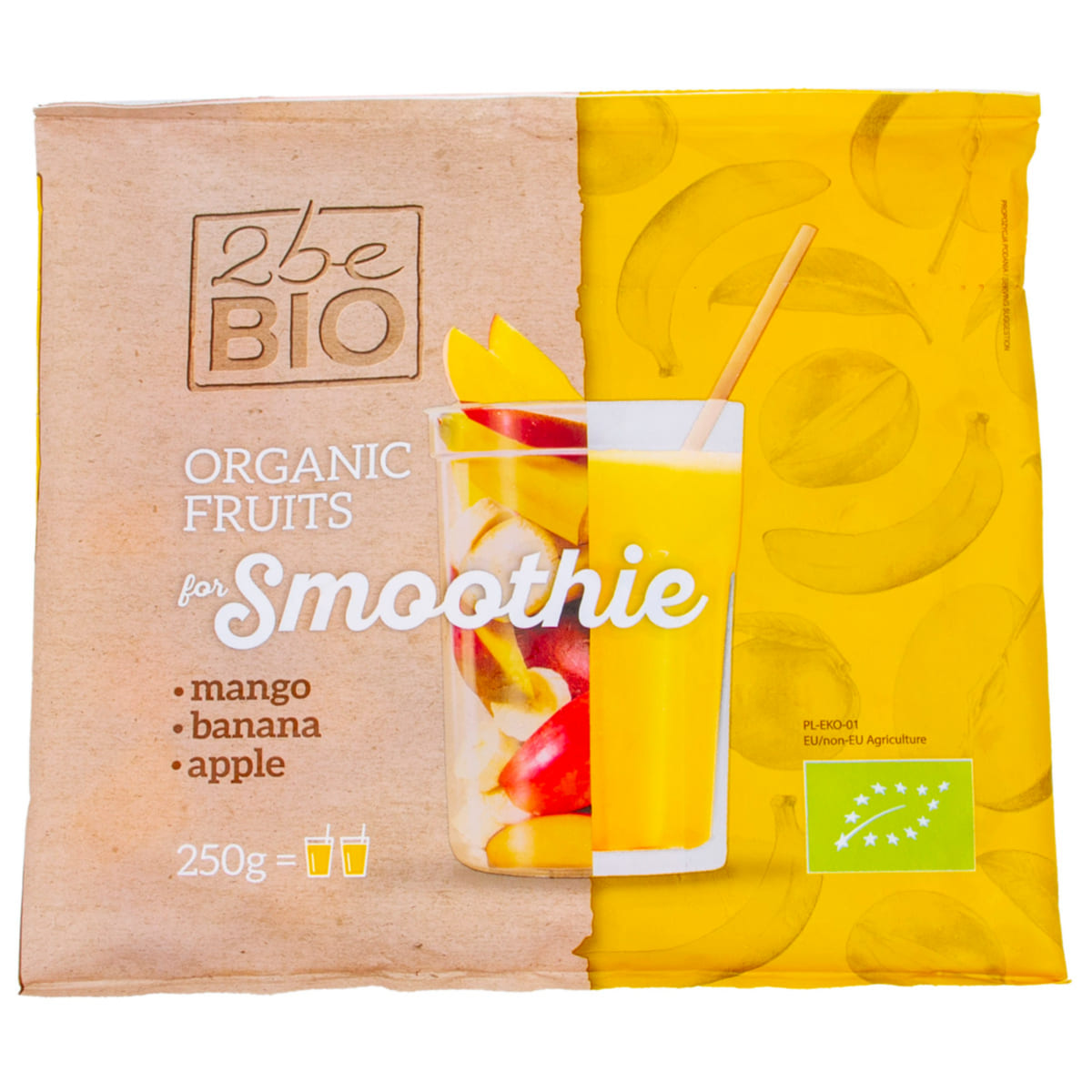 2B- Bio Smoothie Yellow 250G | Frozen Smoothies 2B- Bio Smoothie Yellow 250G | Frozen Smoothies