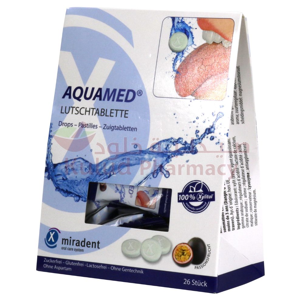 Miradent Aquamed Lozenges 26 PC | Dental Care Accessories Miradent Aquamed Lozenges 26 PC | Dental Care Accessories