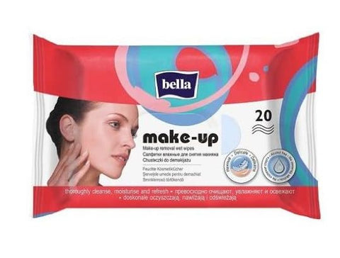 Buy Bella Make Up Remover Wipes 20 PC Online - Kulud Pharmacy