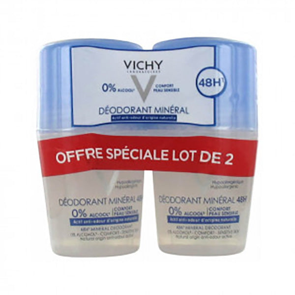 Vichy Deodorant Mineral Roll-On 50ml Buy 1 Get 50% Off on the 2nd | Deodorants & Body Powders Vichy Deodorant Mineral Roll-On 50ml Buy 1 Get 50% Off on the 2nd | Deodorants & Body Powders