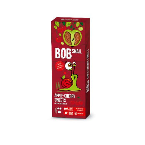 Buy Bob Snail Natural Apple Cherry Sweets Candy 30 MG Online - Kulud Pharmacy