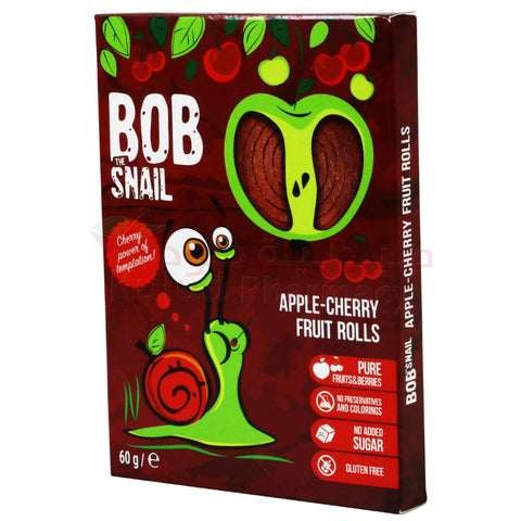 Buy Bob Snail Natural Apple Cherry Sweets Candy 60 GM Online - Kulud Pharmacy