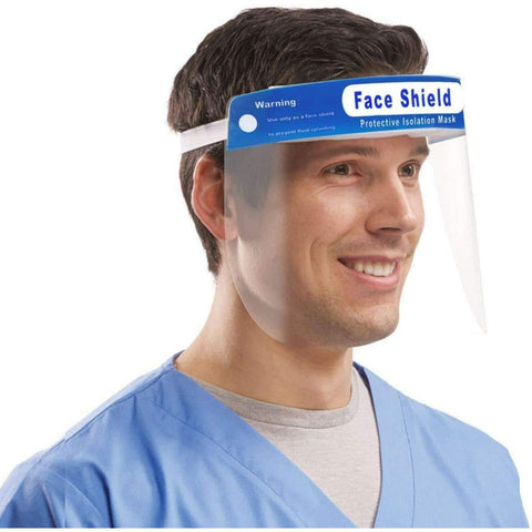 Face Shield With Elastic Head Band 1PC