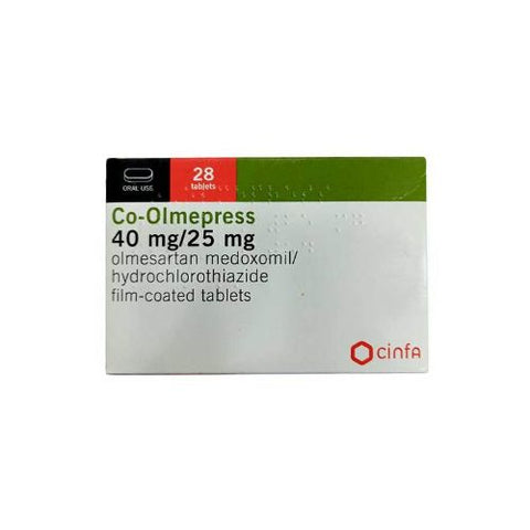 Buy Co-Olmepress Tablet 40/25Mg 28 PC Online - Kulud Pharmacy