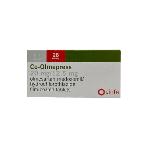 Buy Co-Olmepress Tablet 20/12.5 Mg 28 PC Online - Kulud Pharmacy