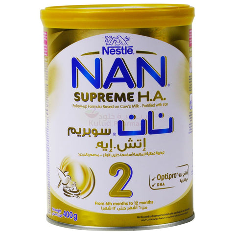 Buy Nan Ha 2 Supreme Milk Formula 400 GM Online - Kulud Pharmacy