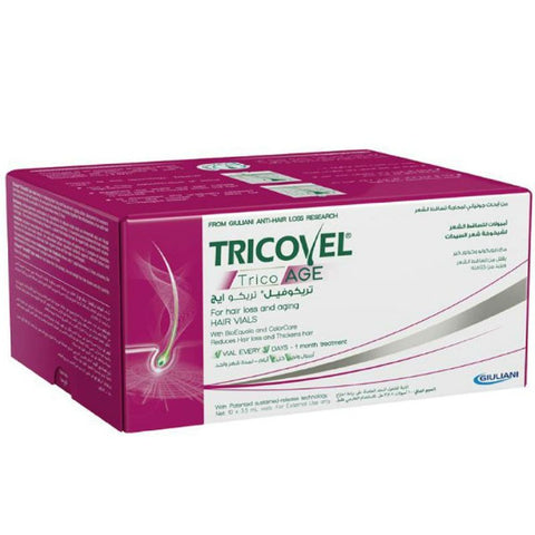 Buy Tricovel Tricoage 45+Vials With Bioequolo Im Ampoule 10 VL Online - Kulud Pharmacy