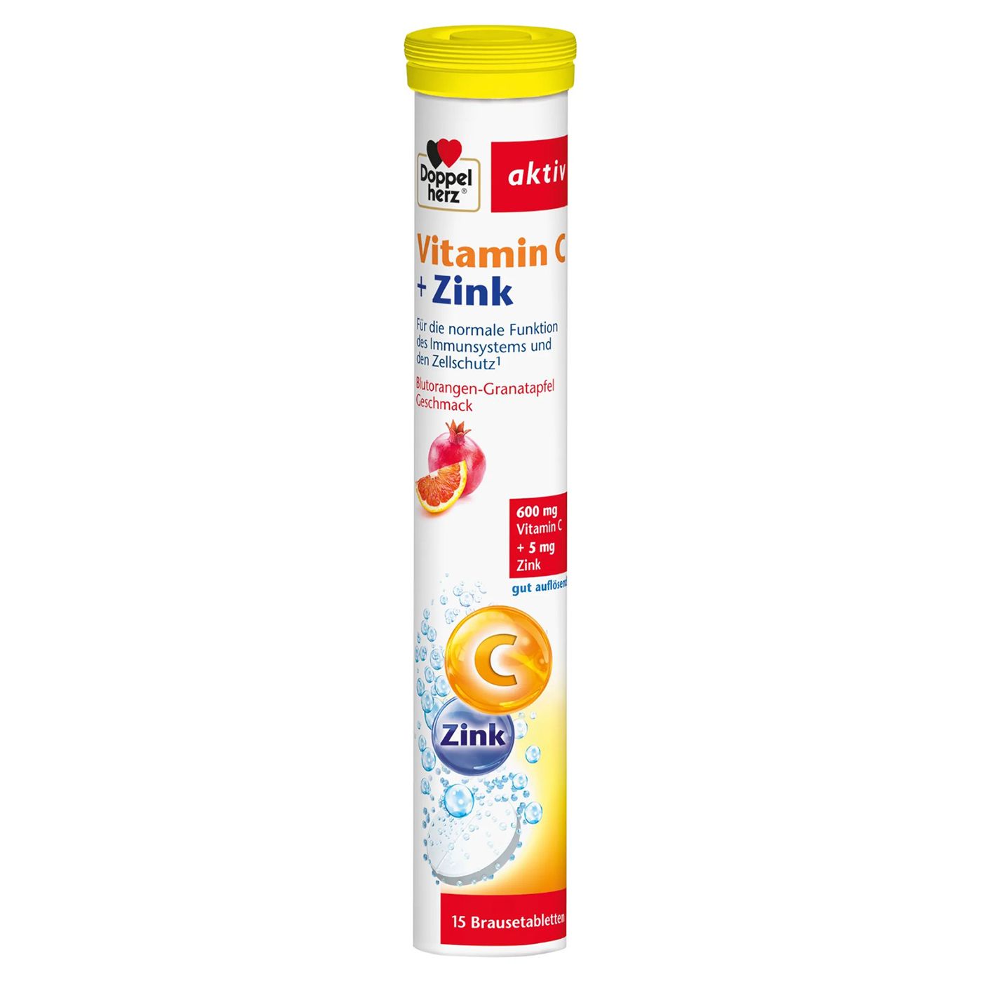 Doppelherz Vitamin C + Zinc Effervescent Tablet 15 PC | Vitamin C Doppelherz Vitamin C + Zinc Effervescent Tablet 15 PC | Vitamin C