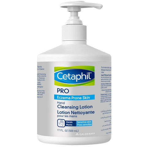 Buy Cetaphil Pro Eczema Prone Skin Hand Cleansing Body Lotion 500 ML Online - Kulud Pharmacy