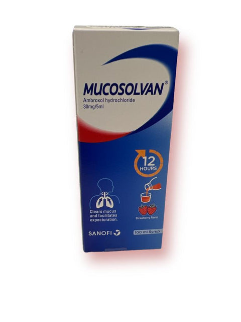 Buy MUCOSOLVAN 30MG PER 5ML SYRUP 250ML 10 Tab Online - Kulud Pharmacy