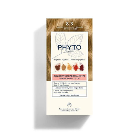 Phytocolor – 8.3 Light Golden Blonde – Permanent Hair Color