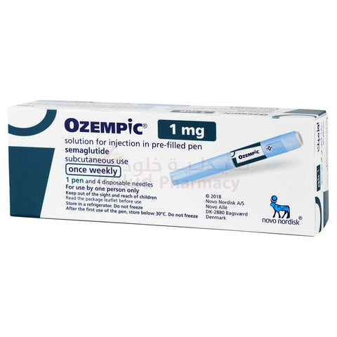 Buy Ozempic Pre-Filled Pen 1Mg 1 VL Online - Kulud Pharmacy