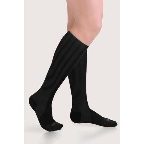 Buy Sankom Patent Active Compression Socks Black (Size 39-42) Support 2 PC Online - Kulud Pharmacy